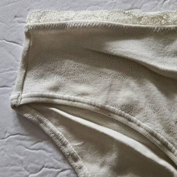 SKIMS COTTON POINTELLE PANTY NWT - Picture 2 of 10